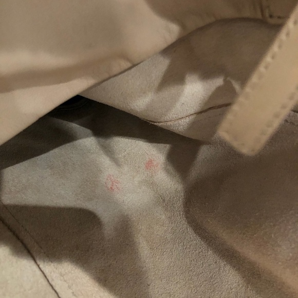 CELINE Lambskin Vertical Bi-Cabas Beige Black tote bag - Picture 14 of 14